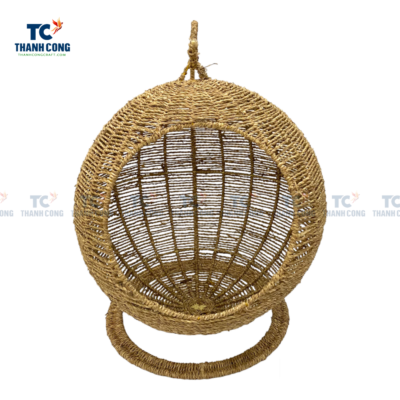 Hanging Cat Wicker Egg Chair Bed