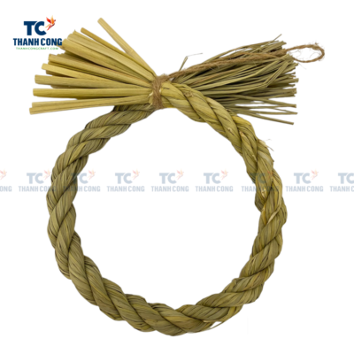 Straw Woven Wreath (TCHD-23218)