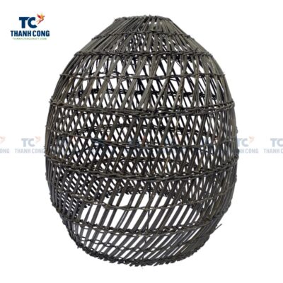 black rattan pendant light, black woven pendant light, black rattan ceiling light, black wicker ceiling light