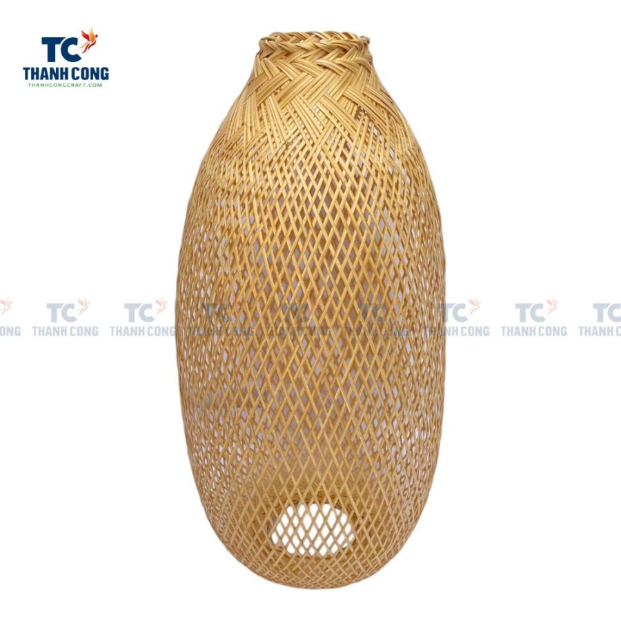 Hanging Lampshade In Rattan (TCHD-24235)