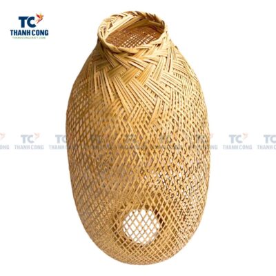Hanging Lampshade In Rattan (TCHD-24235)