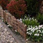 How to make willow border edging raised bed