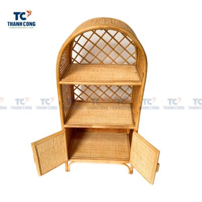 Rattan Arched Shelf Hutch (TCBDA-24036)