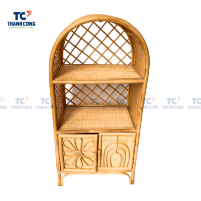 Rattan Arched Shelf Hutch (TCBDA-24036)