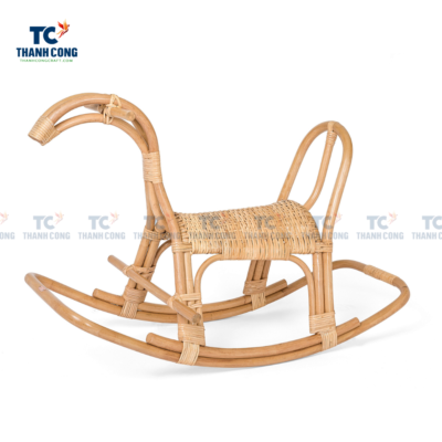 Rattan Rocking Horse, rattan horse rocking chair, wicker rocking horse