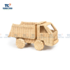 Rattan Dump Truck Toy