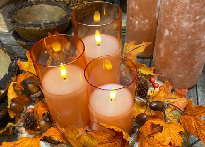 Consider incorporating items like candles, lanterns, ribbons