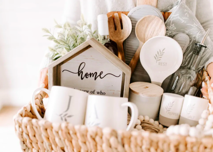 How to make a diy housewarming gift basket