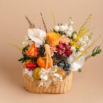 How to make a fruit basket at home