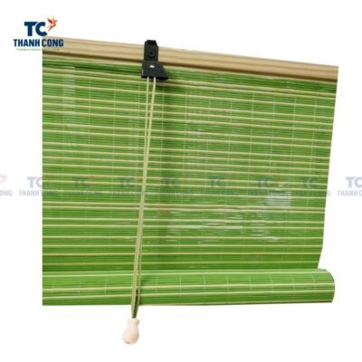Green bamboo blinds, green bamboo shades, green bamboo curtains for balcony