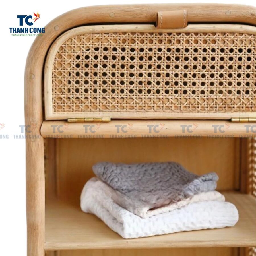 Rattan Bedside Cabinet (TCF-24119)