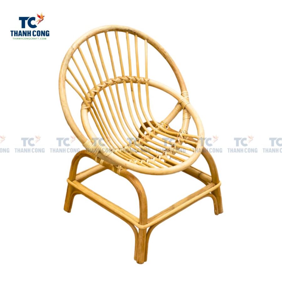 Clam Shell Shape Cane Chair, wholesale