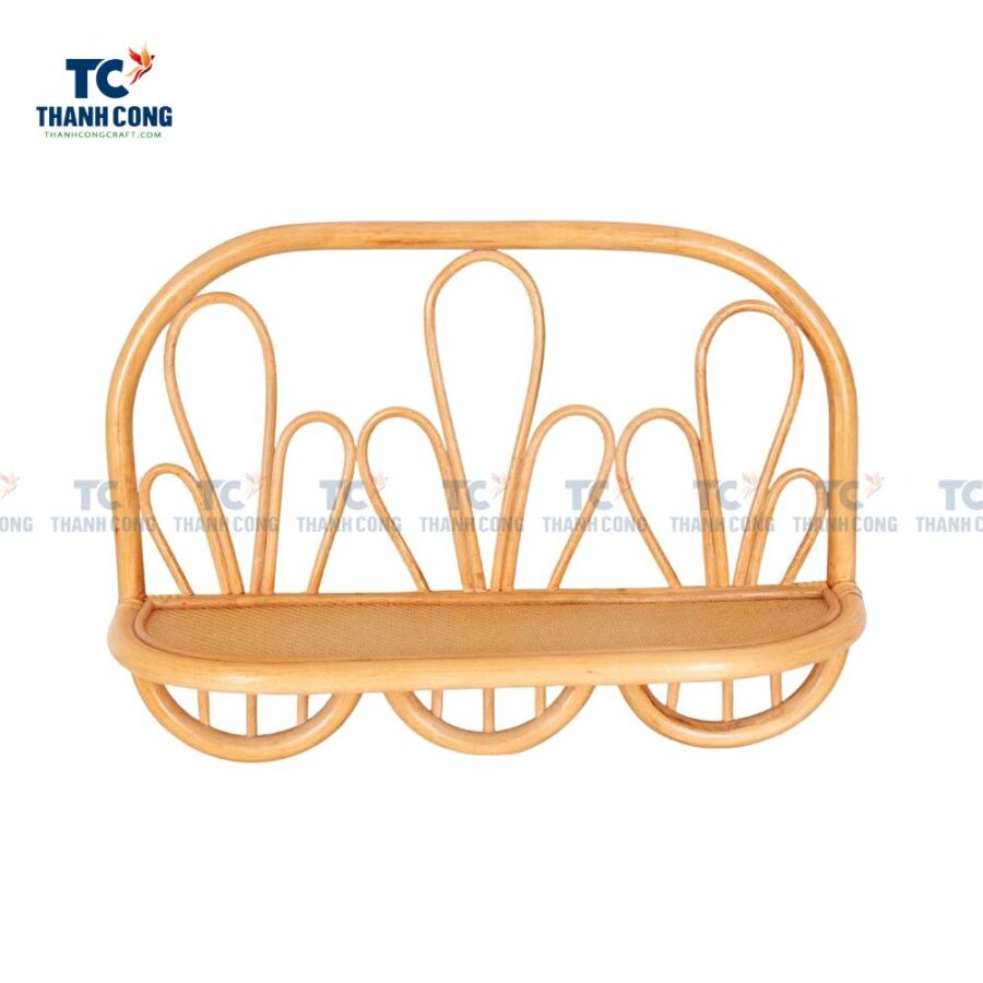 Rattan Wall Shelf Ledge (TCHD-24270)