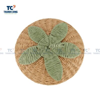 Strawberry Water Hyacinth Storage Basket (TCBDA-24055)
