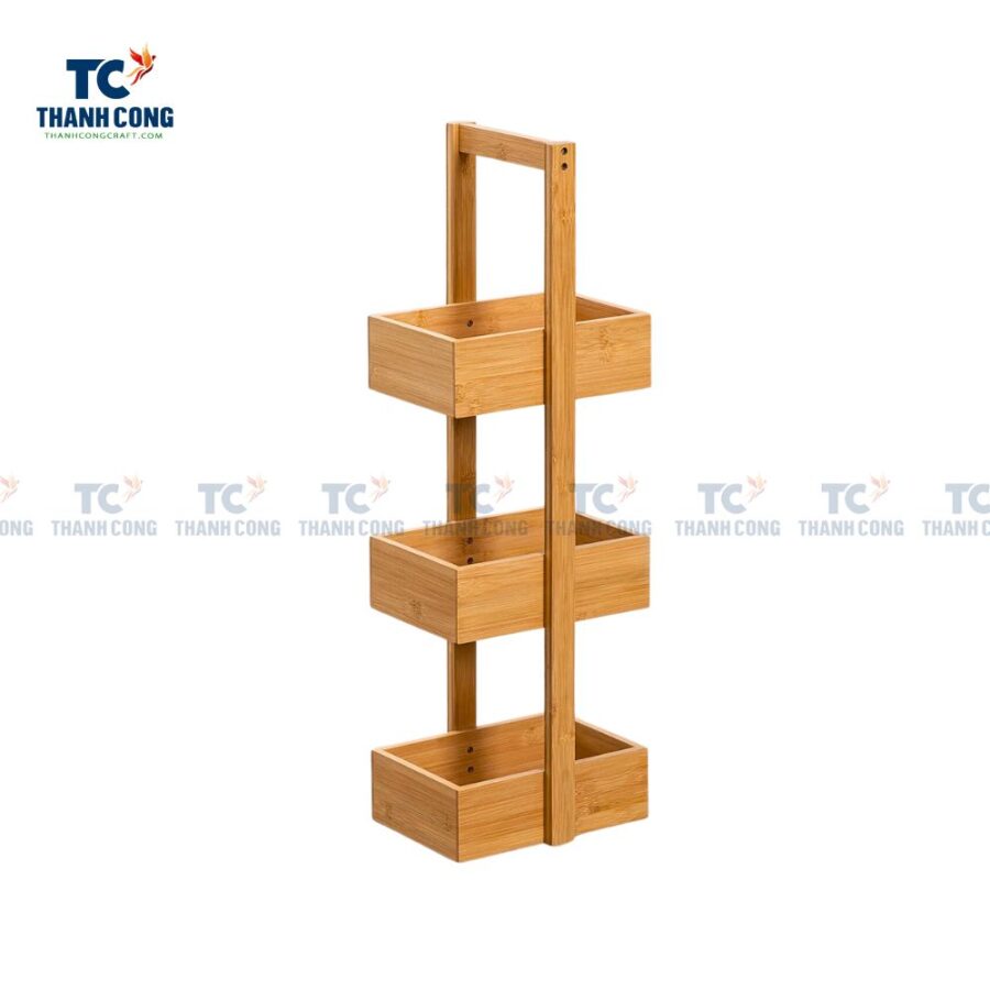 3 Tier Bamboo Bathroom Caddy