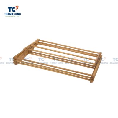 bamboo clothes drying rack, bamboo clothes airer, bamboo laundry drying rack