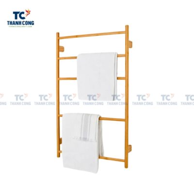 Wall Mounted Bamboo Towel Ladder, wholesale