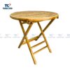 Folding Round Bamboo Table (TCF-24135)