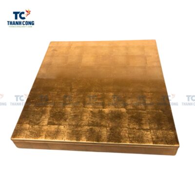 Gold Lacquerware Boxes Set Of 3 (TCHD-24305)