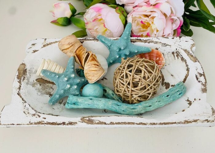 How to decorate a dough bowl for summer
