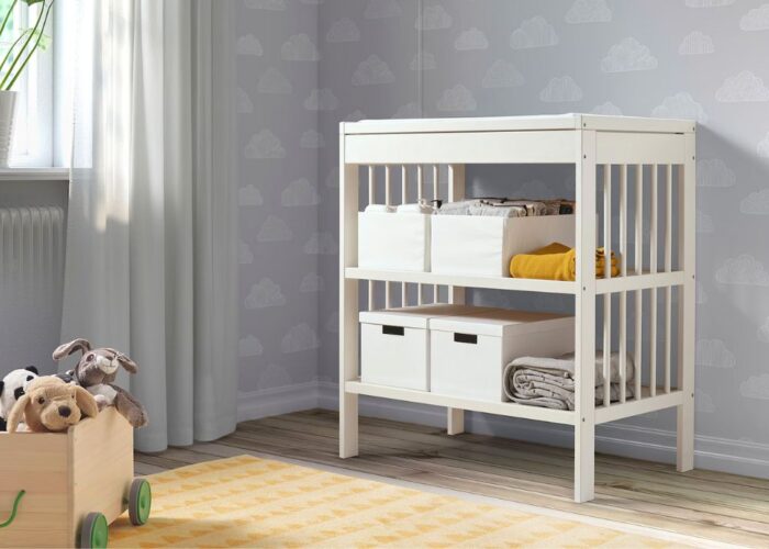 How to repurpose a changing table