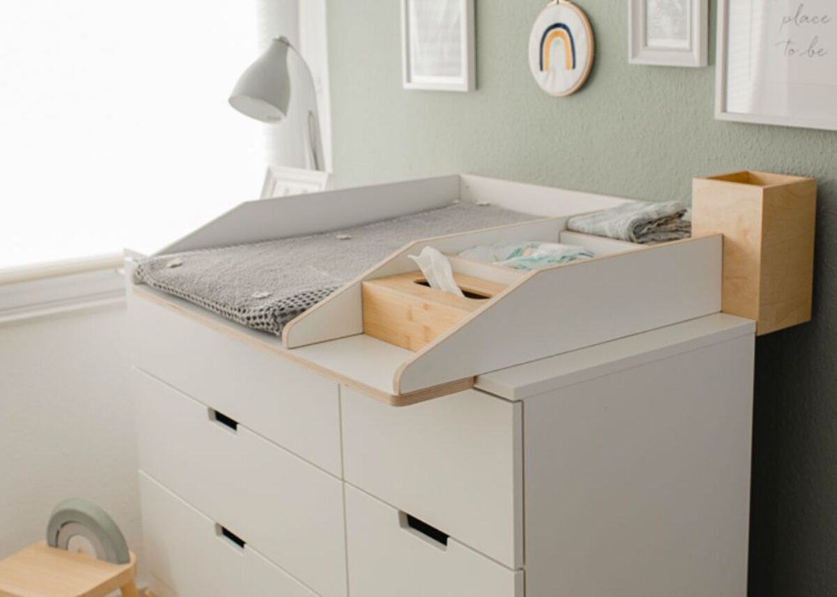 Diy dresser into changing table best sale