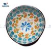Inlaid Mother Of Pearl Coconut Bowl (TCCB-24066)