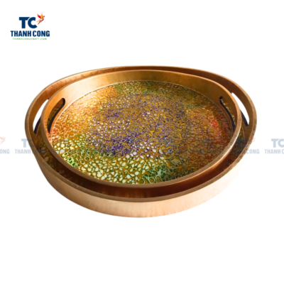 Lacquer Tray With Eggshell Details (TCKIT-24269)