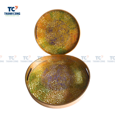 Lacquer Tray With Eggshell Details (TCKIT-24269)