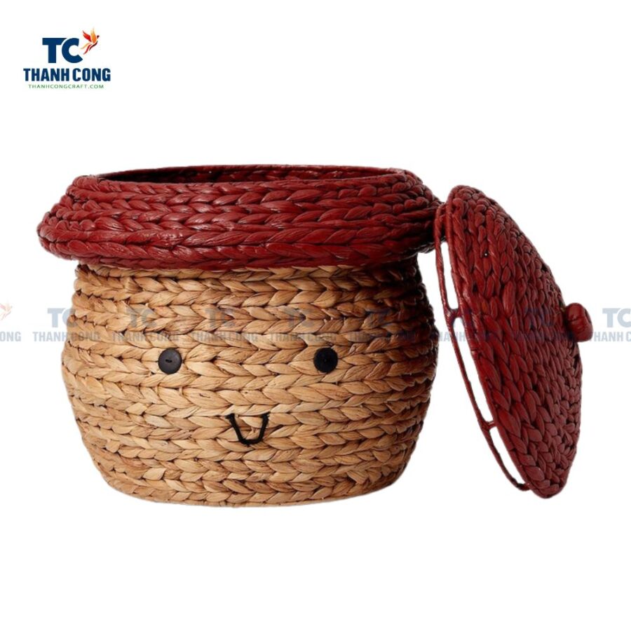 Mushroom Hyacinth Basket (TCBDA-24076)