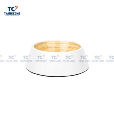 Natural Bamboo Pet Bowl (TCPH-24108)