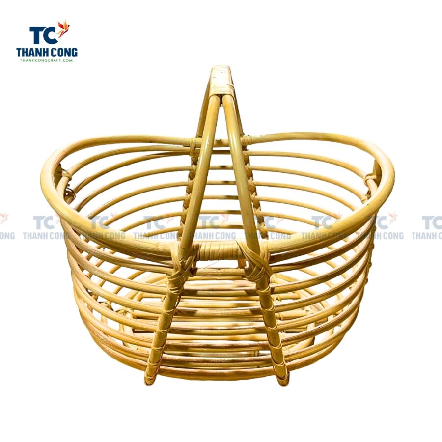 Rattan Wicker Picnic Basket