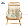 Wicker Rocking Chair with Cushion, wholesale