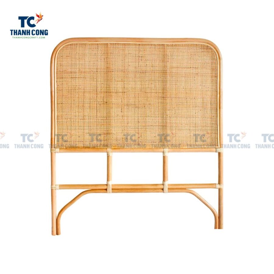 curved rattan headboard, curved cane headboard, bedhead, wholesale