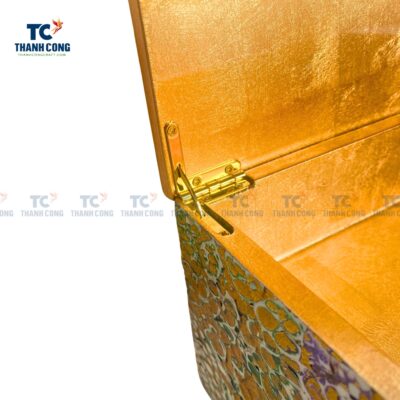 Rectangular Eggshell Mosaic Box (TCHD-24304)