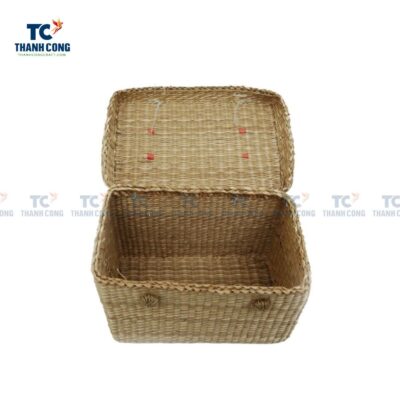 Seagrass Natural Picnic Lunch Basket (TCSB-23149)