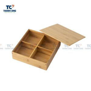 bamboo food storage containers with lids