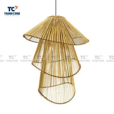 Three Tiers Bamboo Pendant Lights (TCHD-24302)