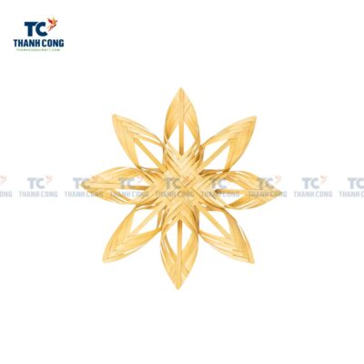 Woven Bamboo Snowflake (TCHD-24298)