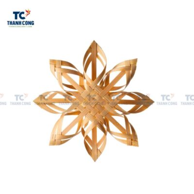 Woven Bamboo Snowflake (TCHD-24298)