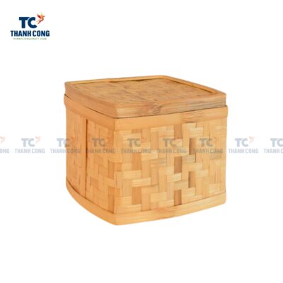 Small Bamboo Box with Lid, wholesale