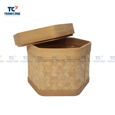 Bamboo Woven Box, wholesale, hexagon