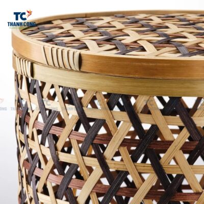 Open Weave Bamboo Box, wholesale