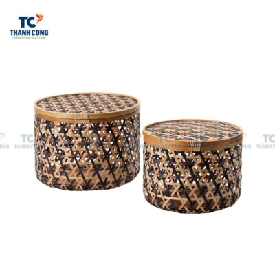 Open Weave Bamboo Box, wholesale