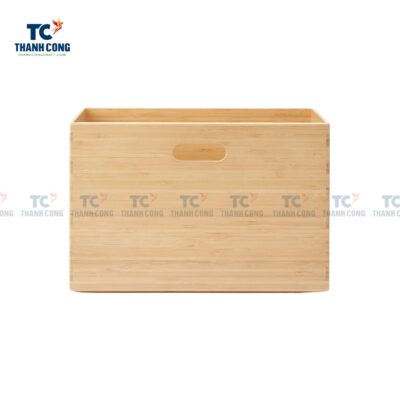Bamboo Storage Box with Lid, wholesale