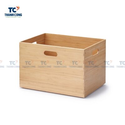 Bamboo Storage Box with Lid, wholesale