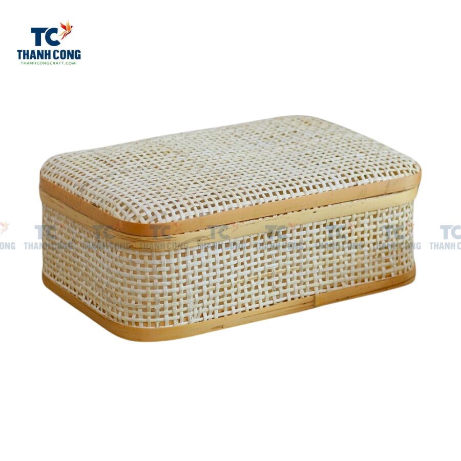 Bamboo Rim Storage Box (TCHD-24349)