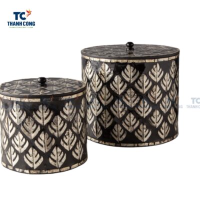 Black Mother Of Pearl Box (TCHD-24322)