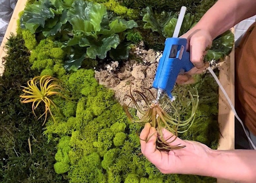 How To Make Preserved Moss Wall Art