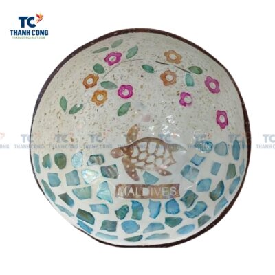 Mauritius Mother of Pearl Coconut Bowl Supplier in Vietnam (TCCB-24088)